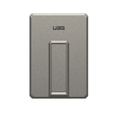 Ultra-Slim 5000mAh MagSafe Power Bank with Stand by UAG &ndash; Titanium